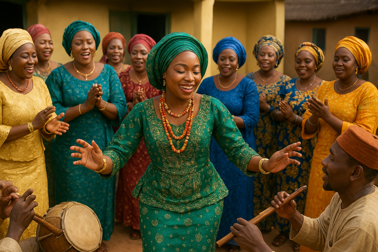 Nigerian Wedding Celebration in All Colors